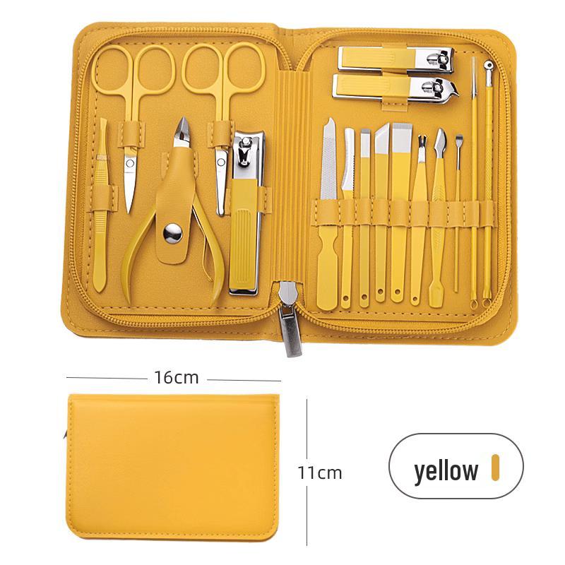 Portable Stainless Steel Manicure & Pedicure Set