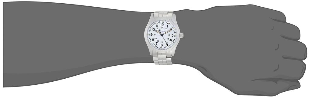 Hamilton Khaki Field Mechanical Watch H69529113 with Official Warranty Hand-Winding Men's (Officially Imported)