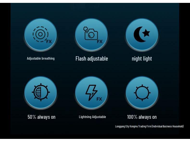 Ultra-Bright Spherical Fill Light for Live Streaming and Photography