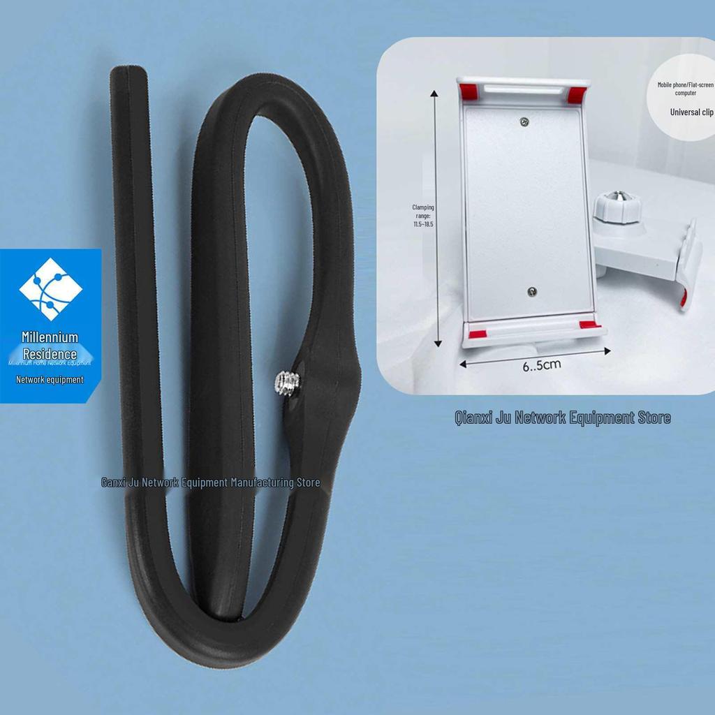 Treadmill Tablet & Phone Holder: Multifunctional Adjustable Gym & Yoga Support Stand