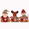 Linen Zipper Love Apple Bag Christmas Party Atmosphere Gift Bag Festival Creative Doll Candy Bag Children's Gift Bag Fun