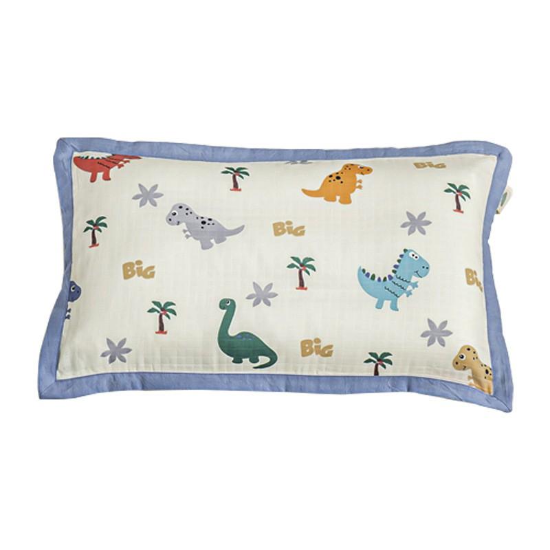 Soft Cotton Muslin Pillowcase Kids Toddlers Baby 30x50cm 35x55cm 40x60cm A-Grade Hypoallergenic Single Pillow Cover