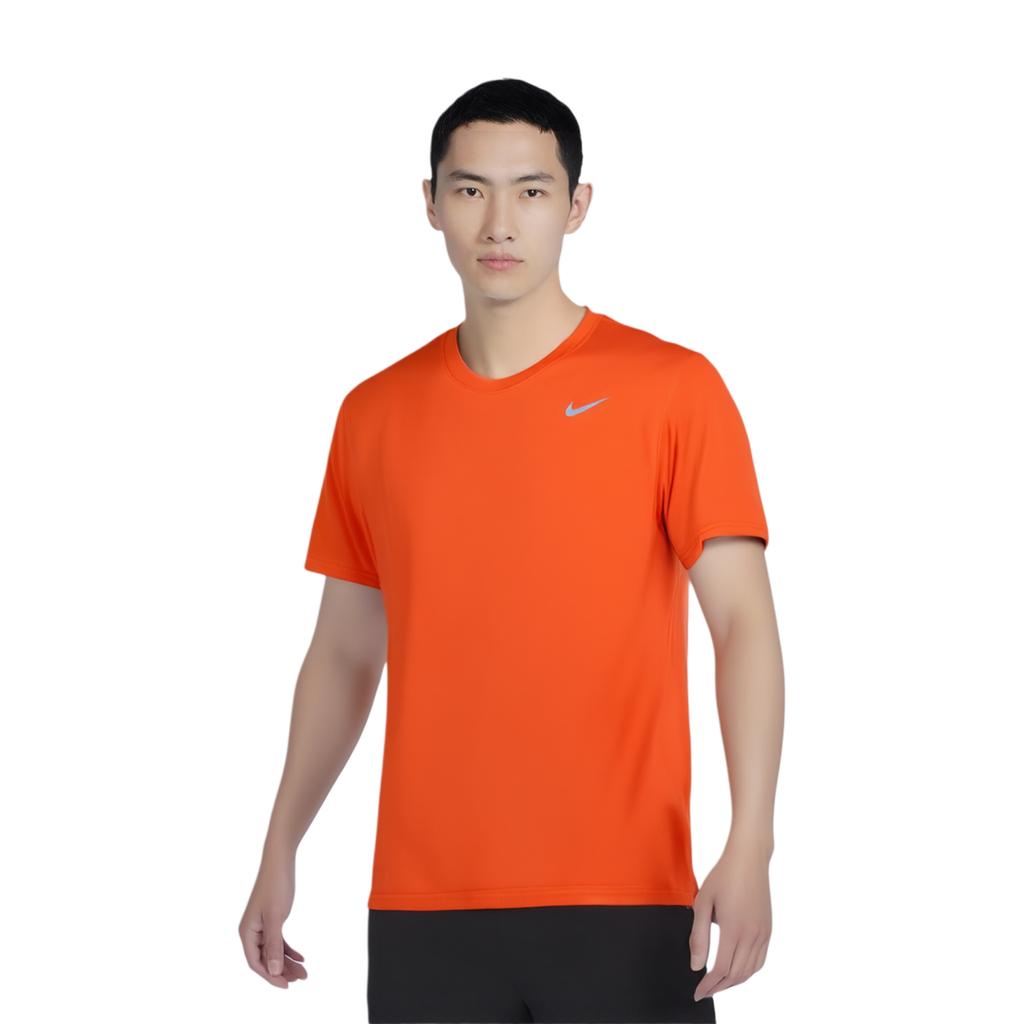 Nike T Shirt Men's University Orange/Cool Gray HF0507-888