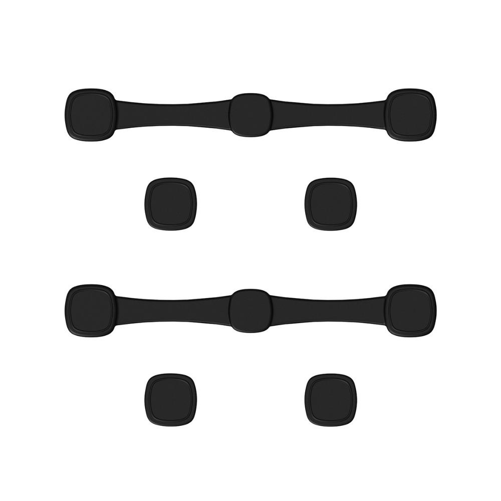 2 Set Heat-resistant Air Fryer Magnetic Silicone Clip Reusable Non-Scratch Air Fryer Magnet Buckle Removable