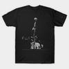 Asian Size Men Print T-shirt Anthony Edwards Vintage No-Cut Heat Transfer Print Cotton Tshirt
