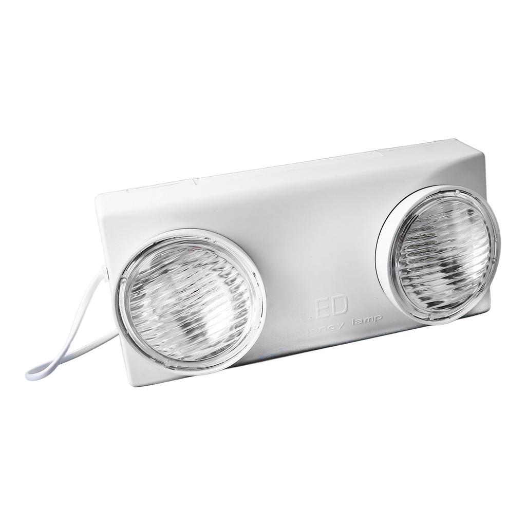 LED Emergency Light 2 Heads Commercial Emergency Lighting   for Home Exit