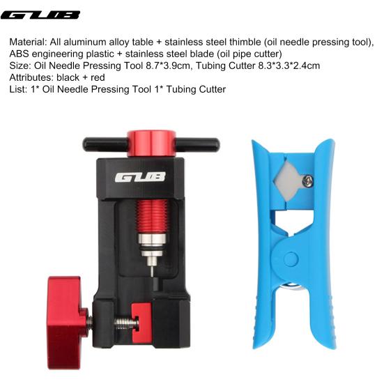 Inseritore Per Aghi Freni Idraulici Bici Con Tagliatubi - Utensile Multifunzione 2 In 1