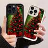 JT373 New Year Christmas Tree 2026 for iPhone 17 16 15 14 13 Pro Max Samsung S26 S25 Ultra A17 A07 A56 A16 Xiaomi 15T Redmi 15c Note 14 13 Soft Case