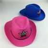 Kids Boys Girls Jazz Hat Fishman Hats Pentagram Hat Cowboy Hat Children Hats Straw Sun Cap
