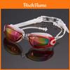 Premium Swimming Glasses Waterproof And Anti-fog Colorful Plating Small Mirror Racing Set For Crystal Clear Vision
