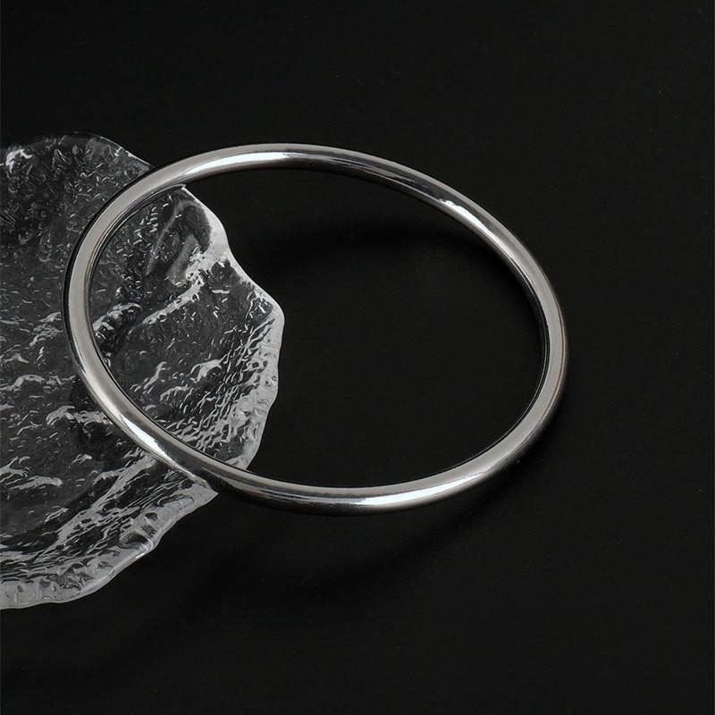 Zlatý titanový ocelový nerezový ocelový intarzovaný zirkonový pozlacený náramek stříbrný klasický jednoduchý styl růžové šaty vhodné pro ženy denní nošení