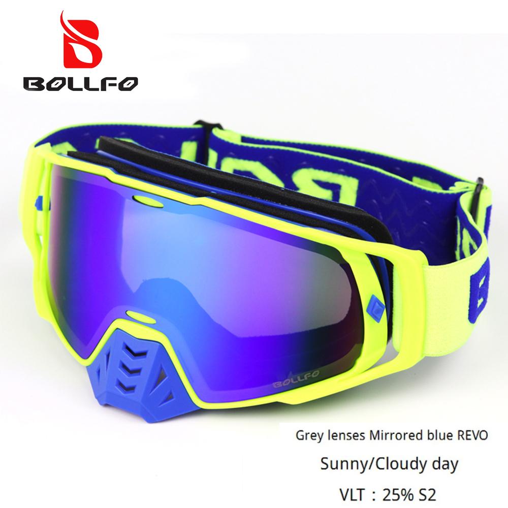 

Photochromic Motorcycle Goggles for Night and Day Riding UV400 Auto Darkening Tactical Glasses Dual-Cycle Defogging ATV Goggles