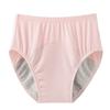 Elderly Womens Washable Cotton Incontinence Underwear High Waist Leakproof Care Briefs