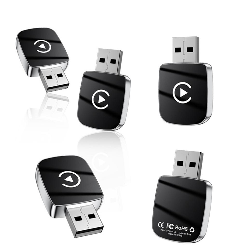 2 in 1 CarPlay Wired to Wireless CarPlay & Android Auto Adapter Type-C/USB Ai Box WiFi Bluetooth CarPlay