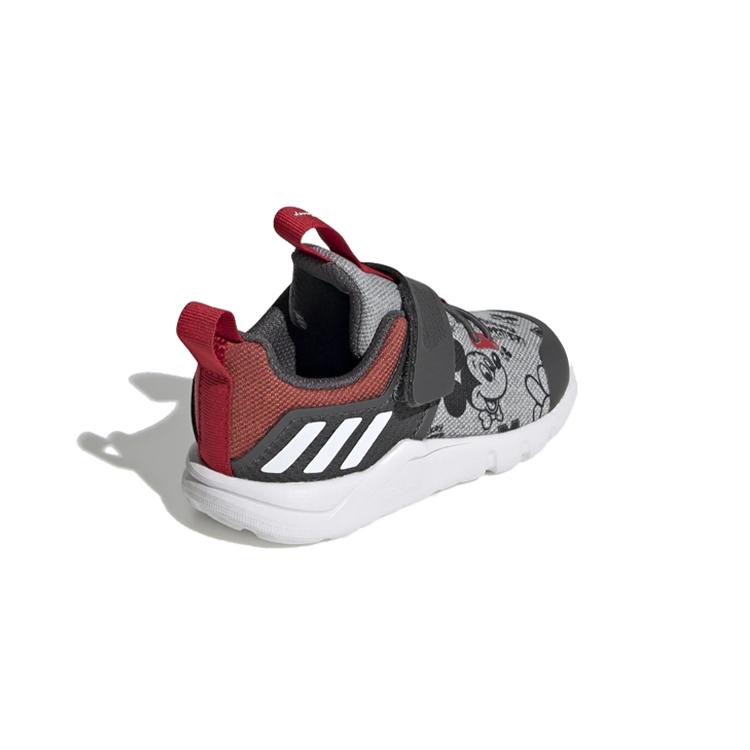 Disney X Adidas Rapida Mickey Mouse Cushioning Slip Resistant Cushioning Slip Resistant Low Top Toddler Shoes Gray EF9730
