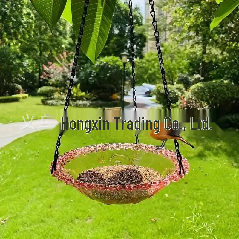

Wrought Iron Bird Feeder & Bird Bath Stand - Multifuntional Outdoor Garden Decor.