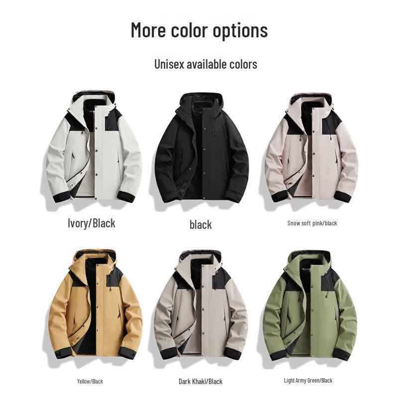 Jeanswest 3-in-1 Outdoor Windbreaker Jacket