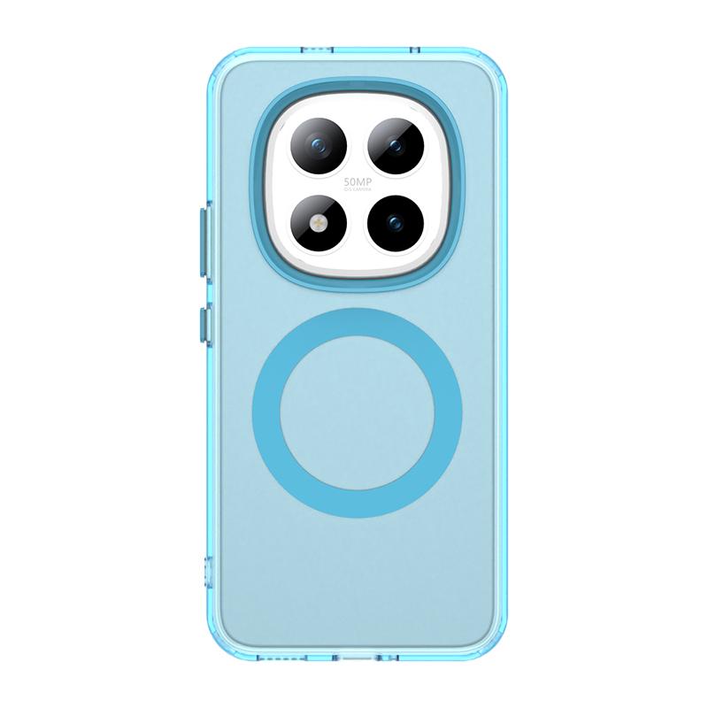 For Xiaomi Redmi Note 15 Note15 Pro Plus 5G Case Candy Colour Magnetic Clear Transparent PC Back+TPU Bumper Slim Cover