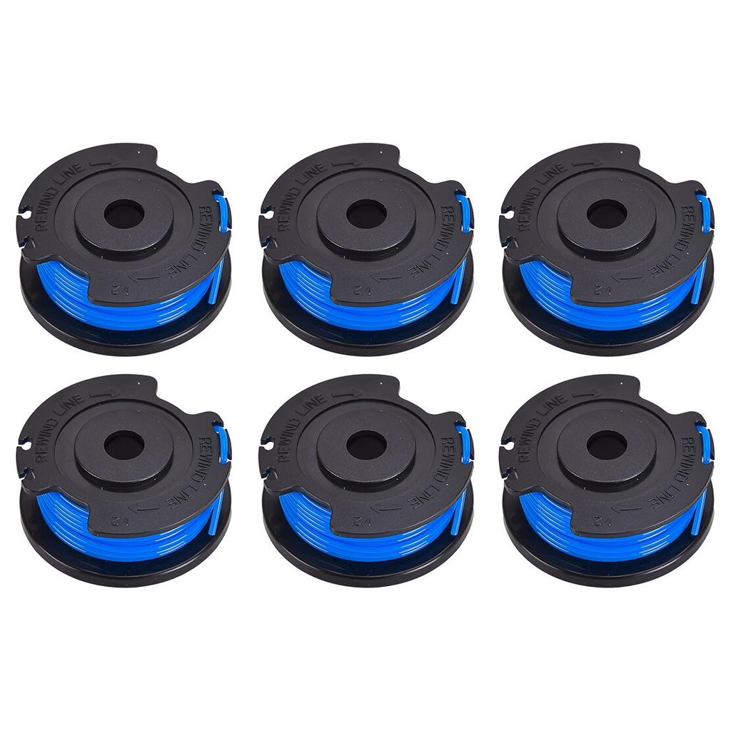 2.444-016.0 6Pcs String Trimmer Spool Line Fit For Karcher LTR 18-30