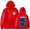 Unisex Fashion Casual Long Sleeved Round Neck Loose Plush Pullover With Rope Hoodie