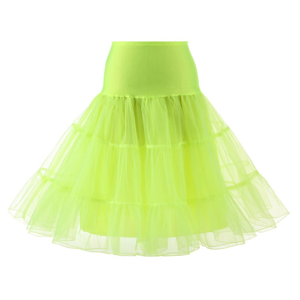 Vintage Wedding Bridal Petticoat Cosplay Rockabilly Dress Crinoline Woman Wedding Bridal Underskirt Rockabilly Tutu