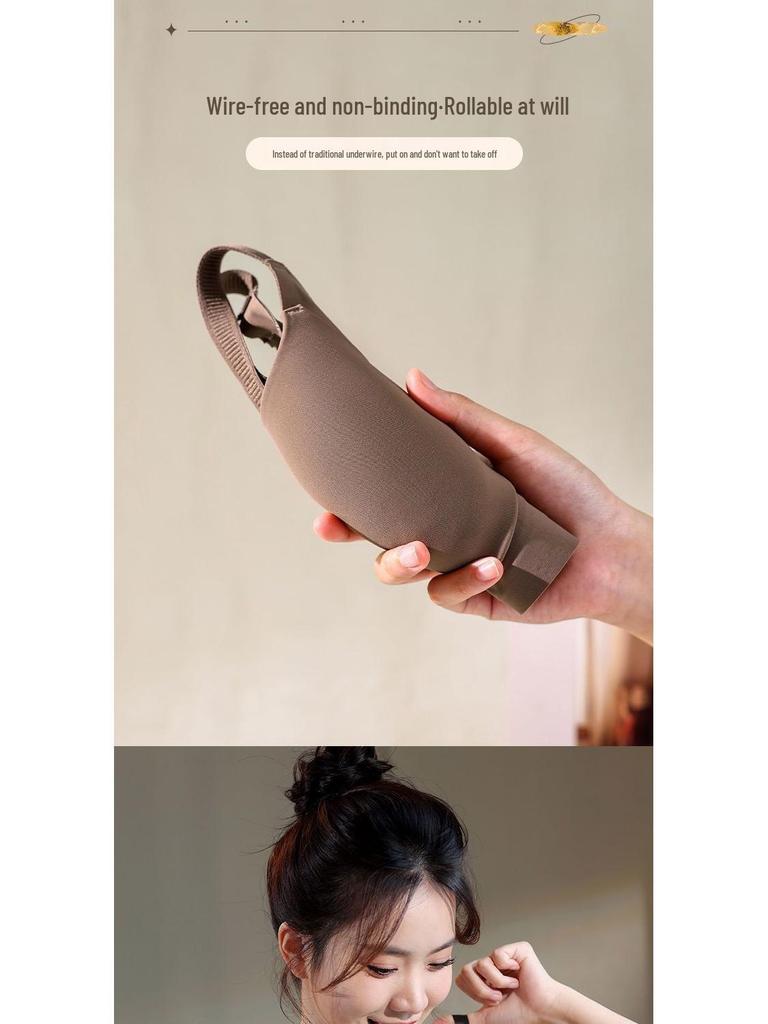 Versatile Breathable Push-Up Bra for Women - Enhances Smaller Busts, Lift-Up, Anti-Sagging, Side Support, No Underwire.