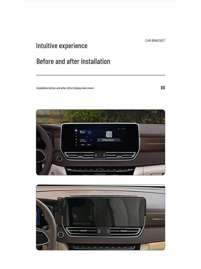 20-23 Bestune M9 Screen-Specific Car Phone Holder for Navigation