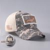Usa Flag Baseball Hat With Breathable Cotton Material For Tactical Outdoor Activities