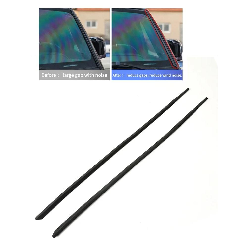 Windshield A-pillar Strip Improves Wind Noise Insulation