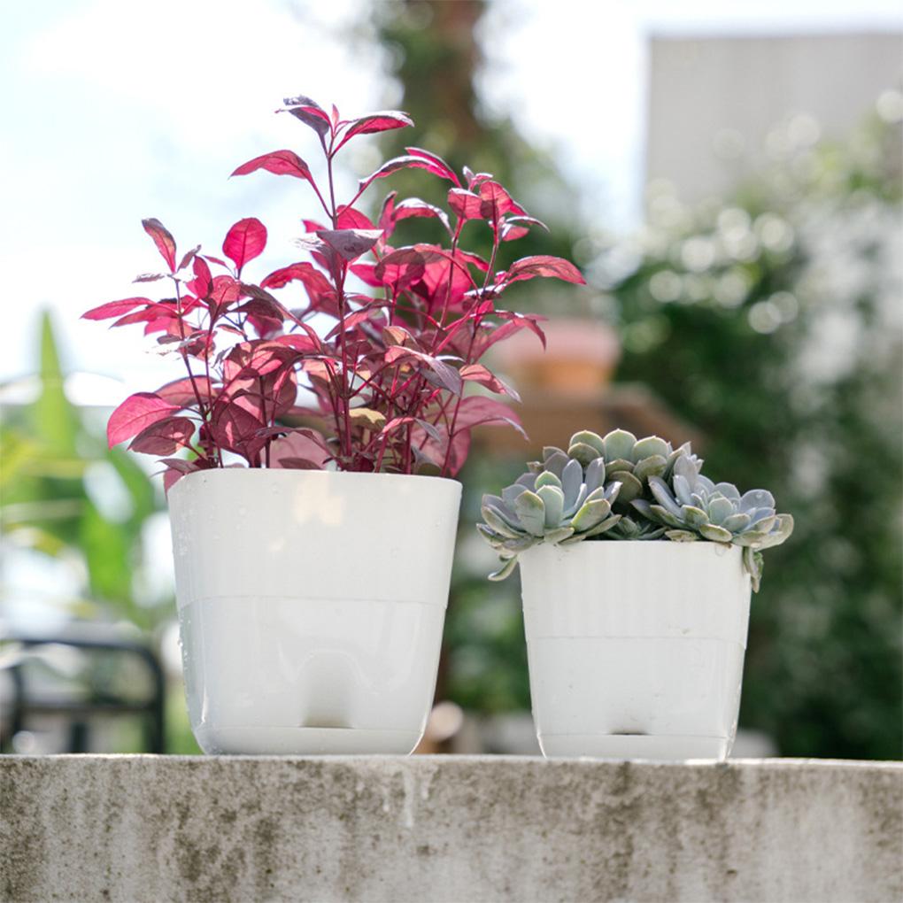 Flower Pot Multiple Holes Trays Succulent Planter Indoor Plants Pots Drain Breathable Case Home Bonsai Decoration