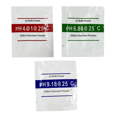 pH Buffer Calibration Solution Powder pH 4.00/6.68/9.18 for Precisely Calibrate pH Meter pH Tester Calibration Powder
