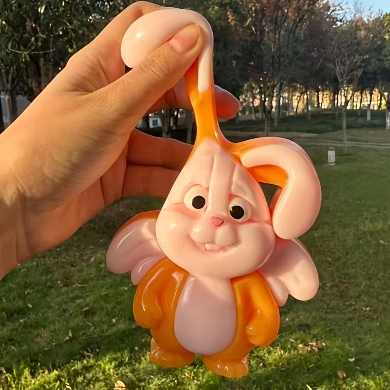 Squishy Big Bunny Fidget Toys Cute Antistress Rabbit Squeeze Toy Simulated Animal Stress Relief Toys for Girls Christmas Toys