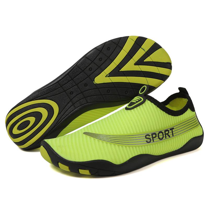 New Outdoor Creek Walking Shoes Non-slip and Wear-resistant Quick-drying Shoes Wading Shoes Rubber Sole Breathable Mesh Barefoot Water Shoes