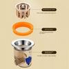 Seal Shower Drainer Insect Prevention Stopper Anti Odor One Way Valve Floor Drain Drain Cover
