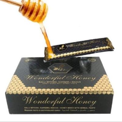 Wonderful Honey VIP 100% Natural Ingredients Ginseng Tribulus Terrestris 15 Gr