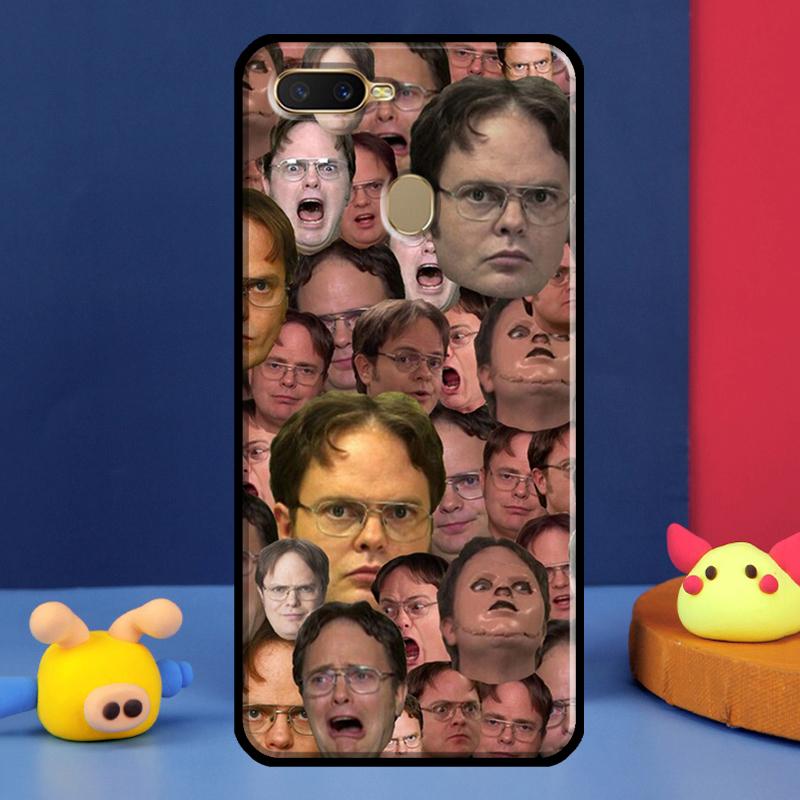 Lazy Scranton The Office Case For Oppo A91 A5 A9 A16 A76 A96 A58 A78 A98 A52 A72 A74 A94 A54 S A57 A77 A15 A17 Cover