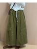 Autumn Winter Korean Style Fleece-Lined Warm Loose Fit Slimming Casual Pants for Women Wide Leg Corduroy