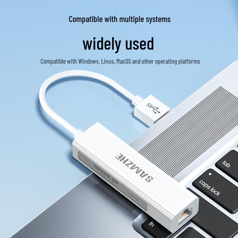 Shan Ze Gigabit USB Ethernet Adapter with RJ45 Port