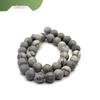 Frosted Matte Map Stone Beads for DIY Jewelry Making