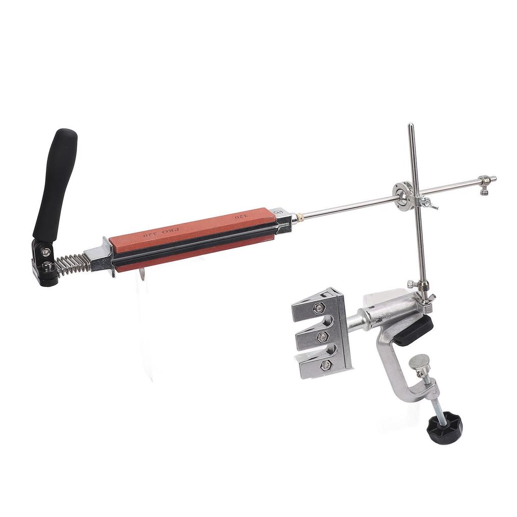 Cutter Sharpening Kit 360 degrees Reversible 6 Sharpening Stones Multifunctional Kitchen Chef Cutter