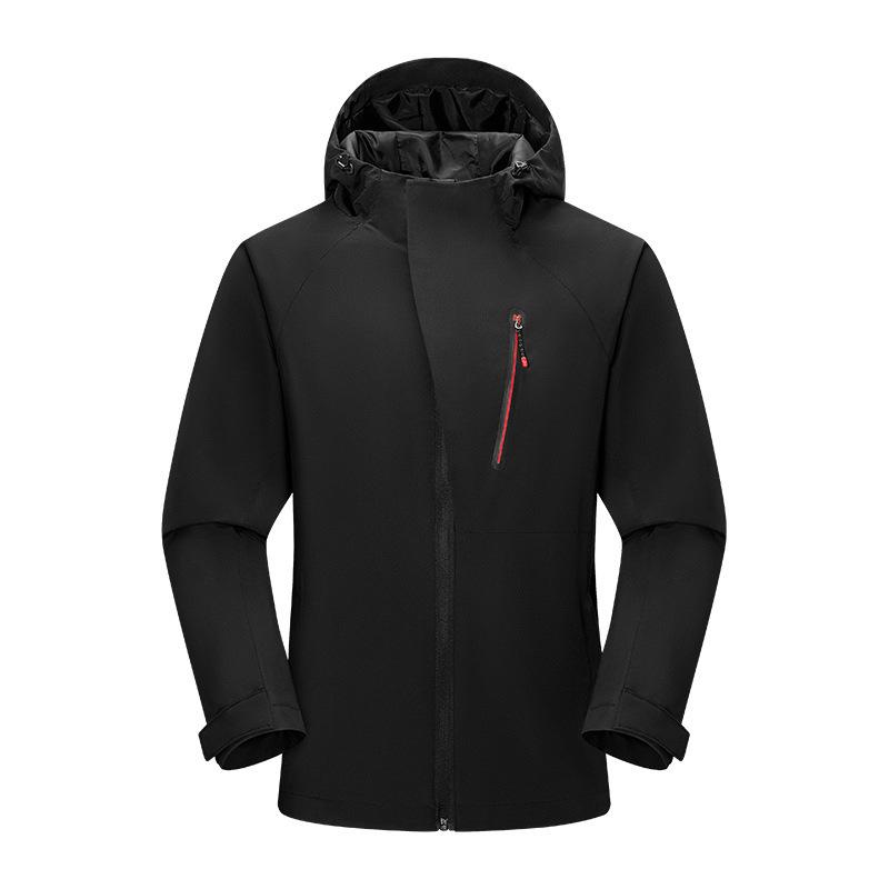 Autumn and Winter Outdoor Single-layer Jacket Men's, Jacket Trench Coat, Sports Outdoor Mountaineering Suit Single-punch Regular