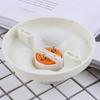 E27 Screw Cap Lamp Holder Plastic Light Lamp Flat Socket Base Ceiling Lamp Fitting Holder Bulb Fixing White Base