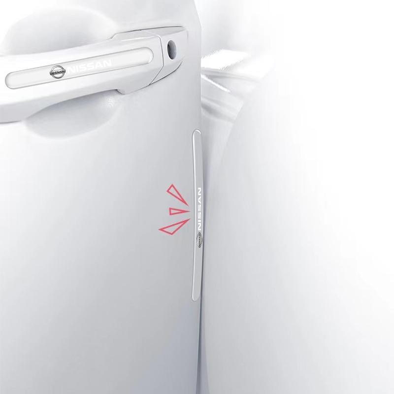 4 STÜCKE Transparenter Autotür-Kollisionsschutz Stoßstangenleiste Aufkleber Für Nissan Nismo Qashqai J11 J10 Juke X Trail T32 Tiida Teana Skyl