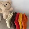 Ladies Autumn Winter Thickened Sweet Soft Waxy Solid Color Medium Tube Pile Socks
