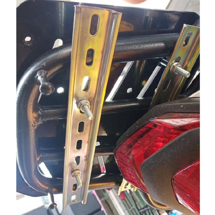 Motorbike Frame Mount Bracket Accessory Motorcycle Side Luggage Case Fasteners