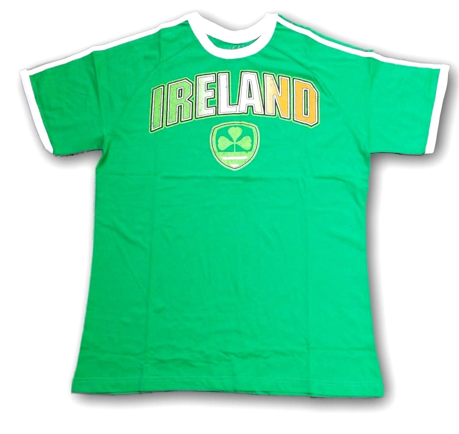 New IRELAND Shamrock Shirt St Patrick Day Lucky New Tee XL