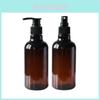 1pcs 250ml Plastic Pump Bottles Shampoo Shower Gel Jars Storage Containers For Facial Water And Essence Storage