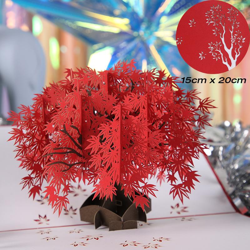 3D Hot Pop Up Happy Birthday Cards Invitation Cake Greeting Card Business Kids Gift Tourist Postcard For Friend Dad Mom Present