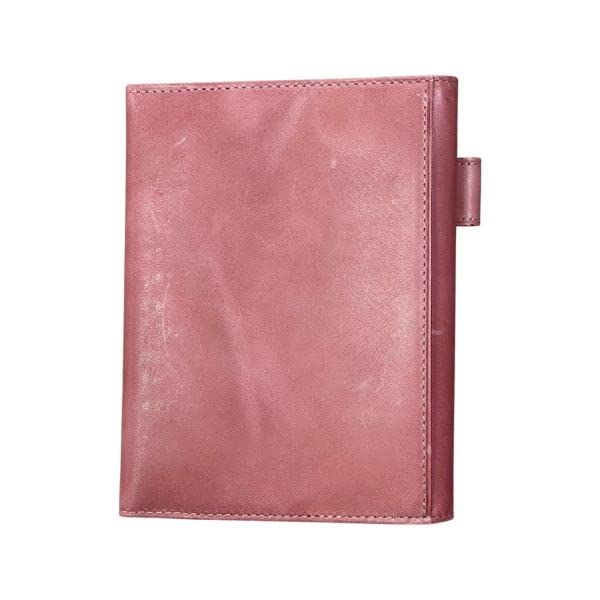 

Ashford System Notebook Vitalita Life Organizer 6 13mm Himeji Leather 1439 A6+Mini [Pink]