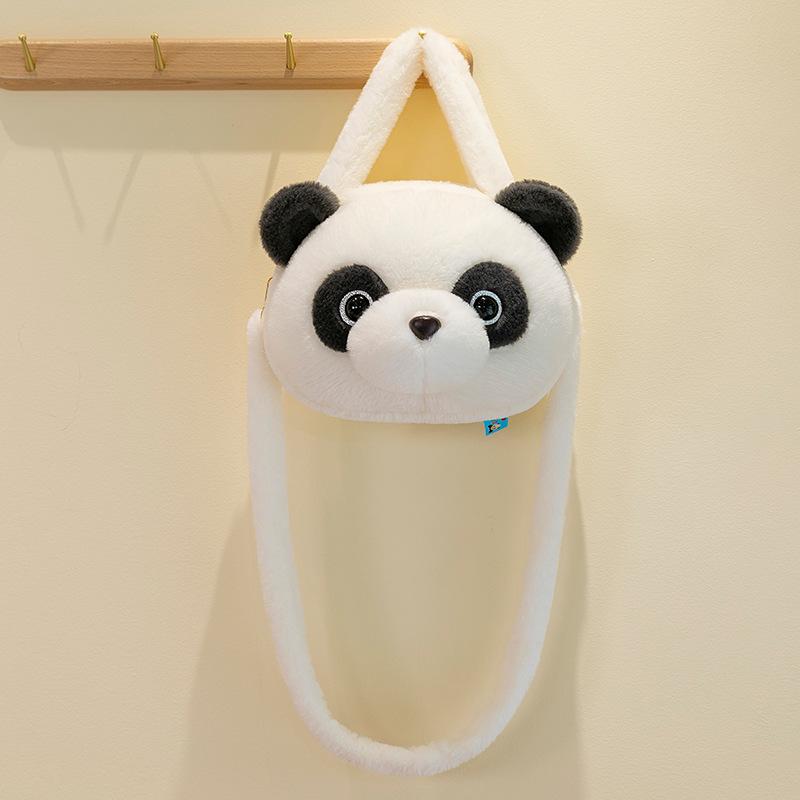 Cartoon Giant Panda Crossbody Bag & Backpack - Children's Birthday Gift